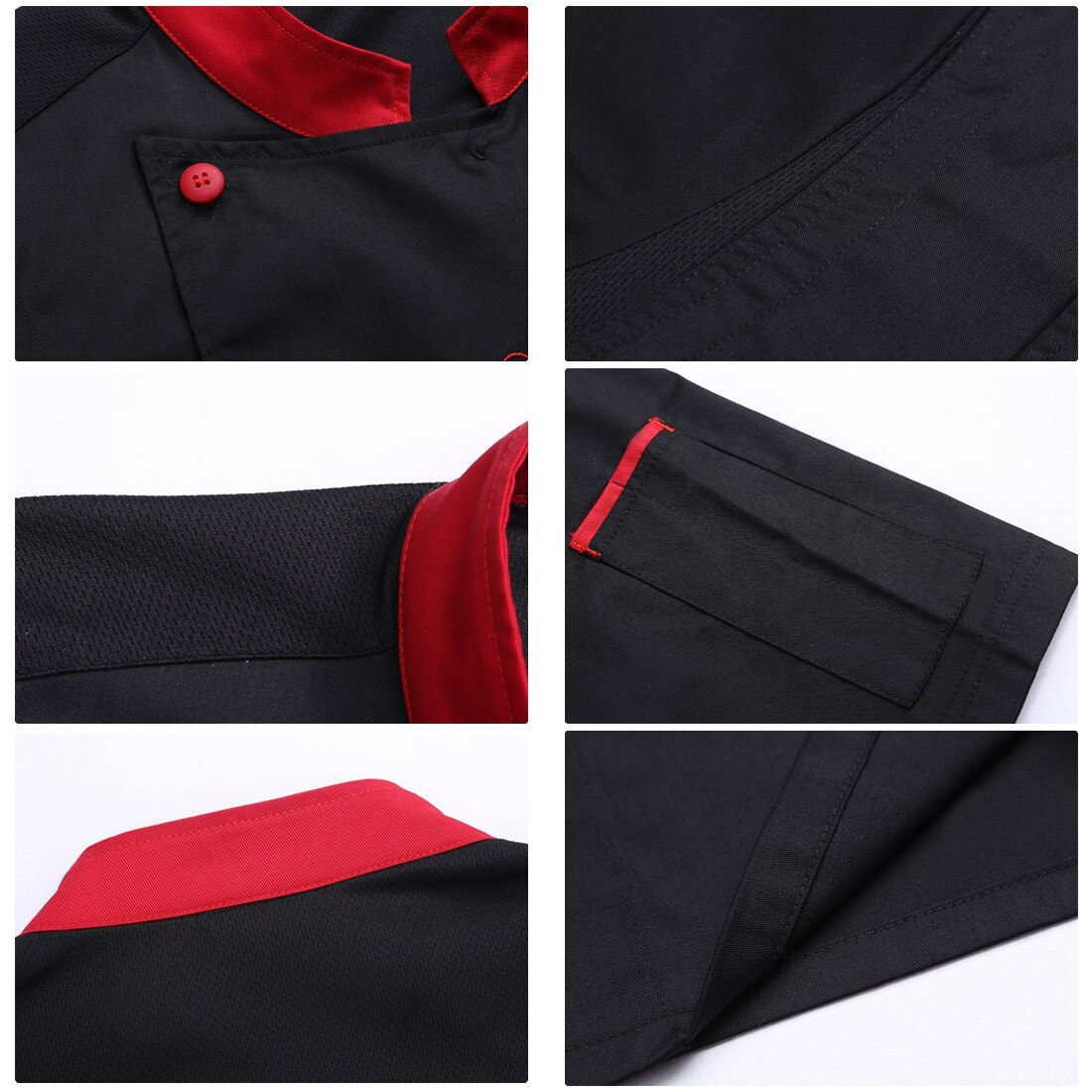 Cook Clothes Dragon Printed Chef Coat Short Sleeves Chef Uniform Bakery Waiter Work Uniform Catering Kitchens Tunic Overalls