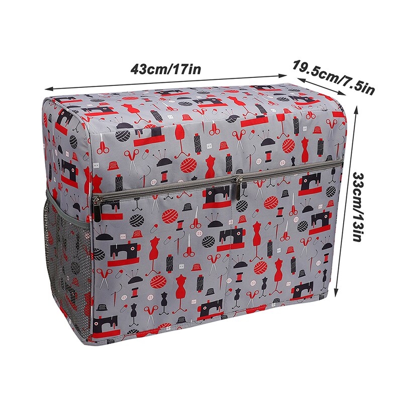 Symaskine dust cover tegneserie lille frisk symaskine cover beskyttende dust case husholdning kvinder: Default Title