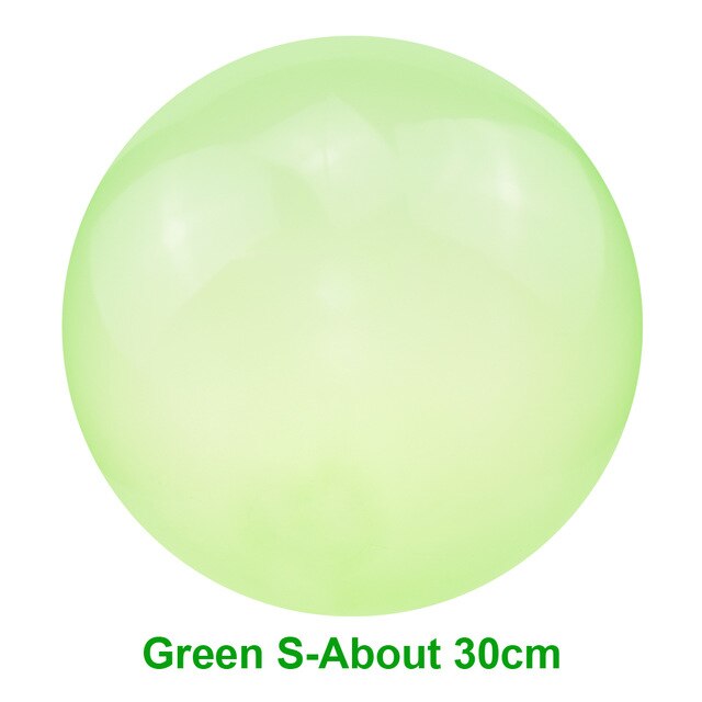 In Stock Durable Bubble Ball Inflatable Fun Ball Amazing Tear-Resistant Super Wubble Bubble Ball Inflatable Outdoor Balls: S Green