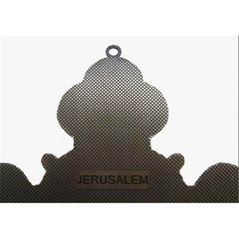 32.5 CM Muur Kruis Carving De Twaalf Apostelen Icoon Jezus Kruis Hanger Ornamenten Jesu Kruisbeeld rood Lam van God INRI desk Decor
