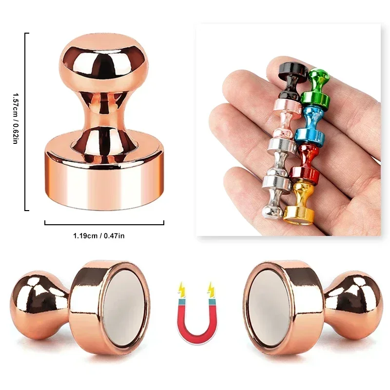 Neodym-Magnet, superstarke Magnetismus-Magnete für Höhle Kühlschrank, Küche, Whiteboard, langlebig, magnetisch, leistungsstarke Hardware-