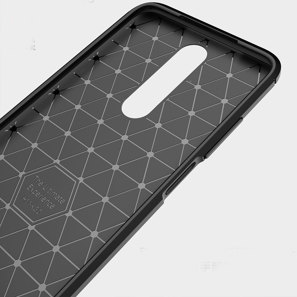 Voor Xiaomi Redmi K30 Case Carbon Fiber Cover Shockproof Phone Case Voor Redmi K 30 K30 Pro Cover Flex Bumper duurzaam Shell