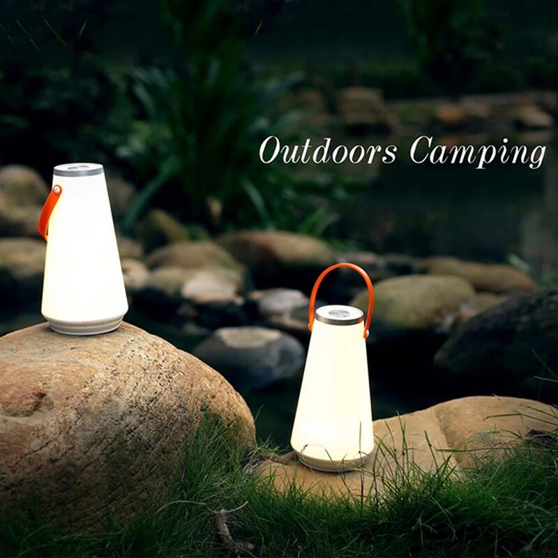 Lampe de chevet sans fil, Rechargeable par USB, interrupteur tactile, luminaire décoratif d'intérieur, idéal pour un Camping