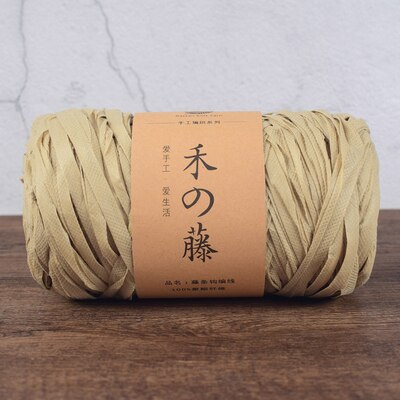 200g/roll Rattan Thread Crochet Yarn For DIY Knitting Summer Straw Hat Handbags Cushions Baskets Material Hand Knitting Yarn: 03