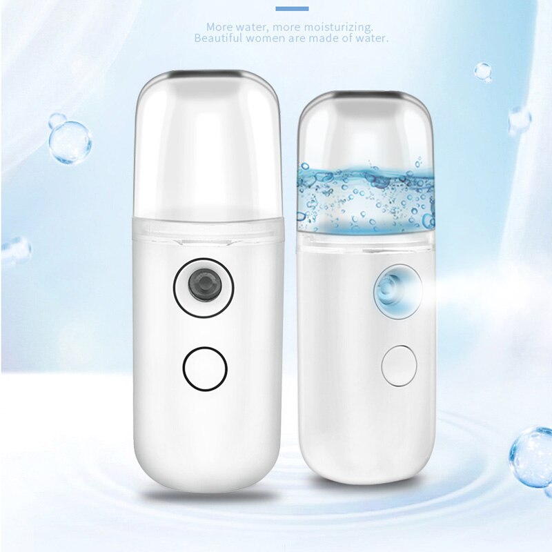 Lcd ultrasone huidreiniger en usb gezichtsstomer luchtbevochtiger diepe facelift reinigingsmachine peeling schep gezicht poriën reinigen