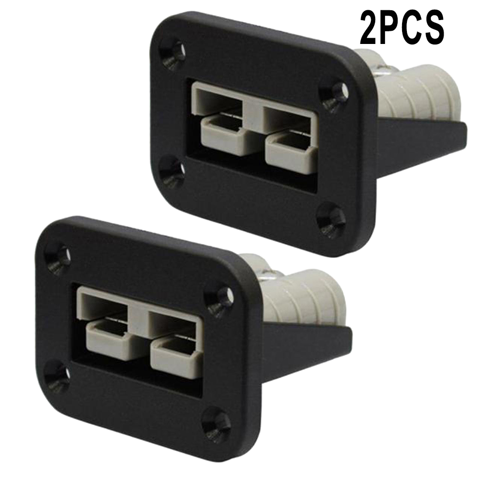 2 Teile/paket 50A Unterputz Halterung Für Anderson Stecker Ladung Tafeln Anschlüsse Für Schiff Yacht RV Passagier Auto Tafel Buchse