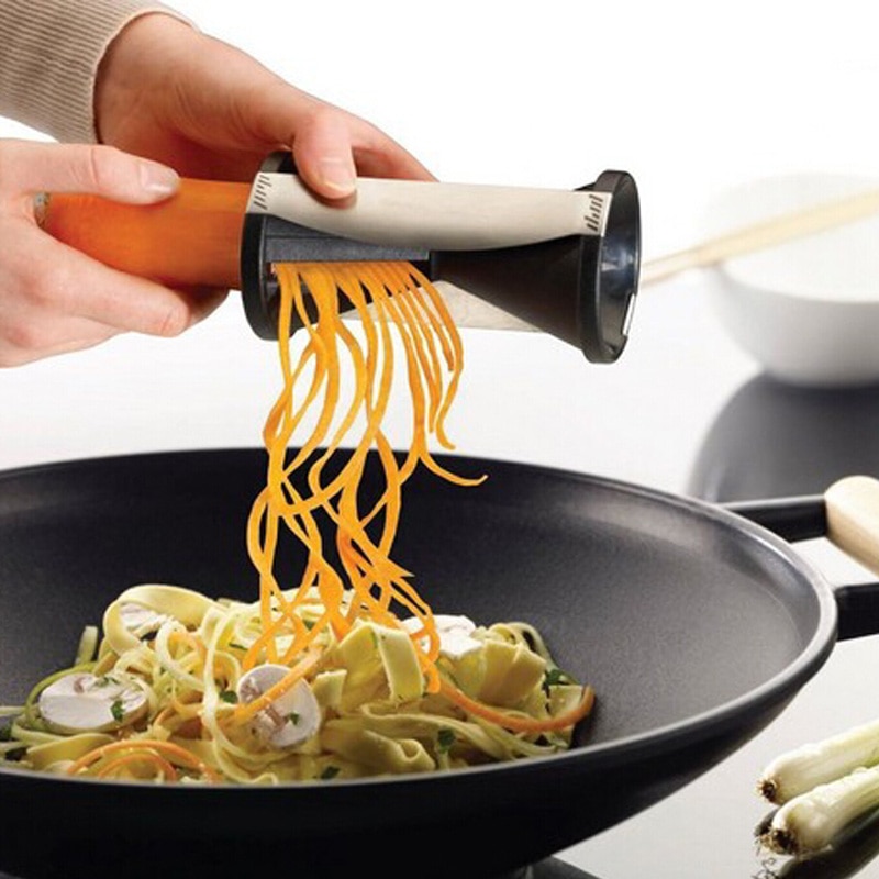 Keuken Rasp Gereedschap Plantaardige Spiral Slicer Snijden Gadgets Spiralizer Voor Komkommer Spaghetti Salade Garneer