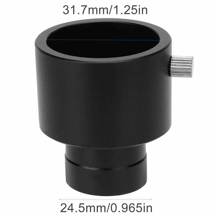 Telescope Adapter Astronomical Telescope Adapter 0.965 in Interface to 1.25 in Interface Telescope Accessories