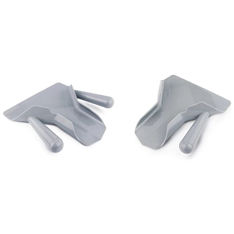 Plastic Chip Scoop French Fries Shovel Loader Chip Packaging Shovel Funnel Popcorn Fast Food Cinema Fries Tool