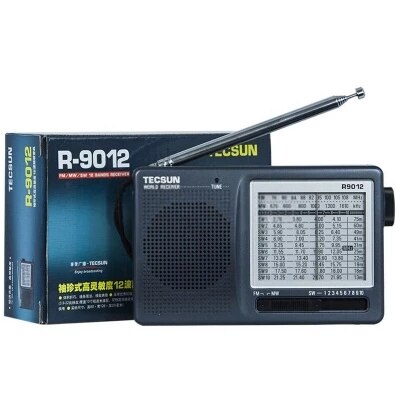 Draagbare Radio Tecsun R-9012 12 Band Fm/Am/Sw Radio Multiband Radio Receiver Draagbare Y4122H Hoge Gevoeligheid Tecsun radio Fm