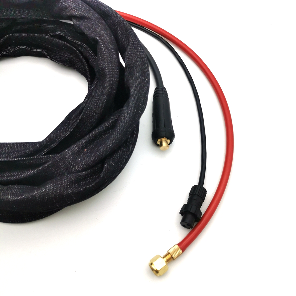 WP-17 TIG Torch Tungsten Arc WP17 Argon 4M 13ft Air Cooled WP-17 TIG Welding Torch gas-electricity separation