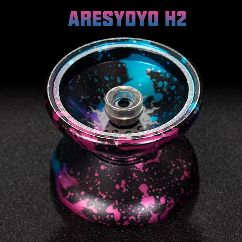 Professional  h2- string butterfly alloy responsive yoyo with 10 10 bearings for advanced players