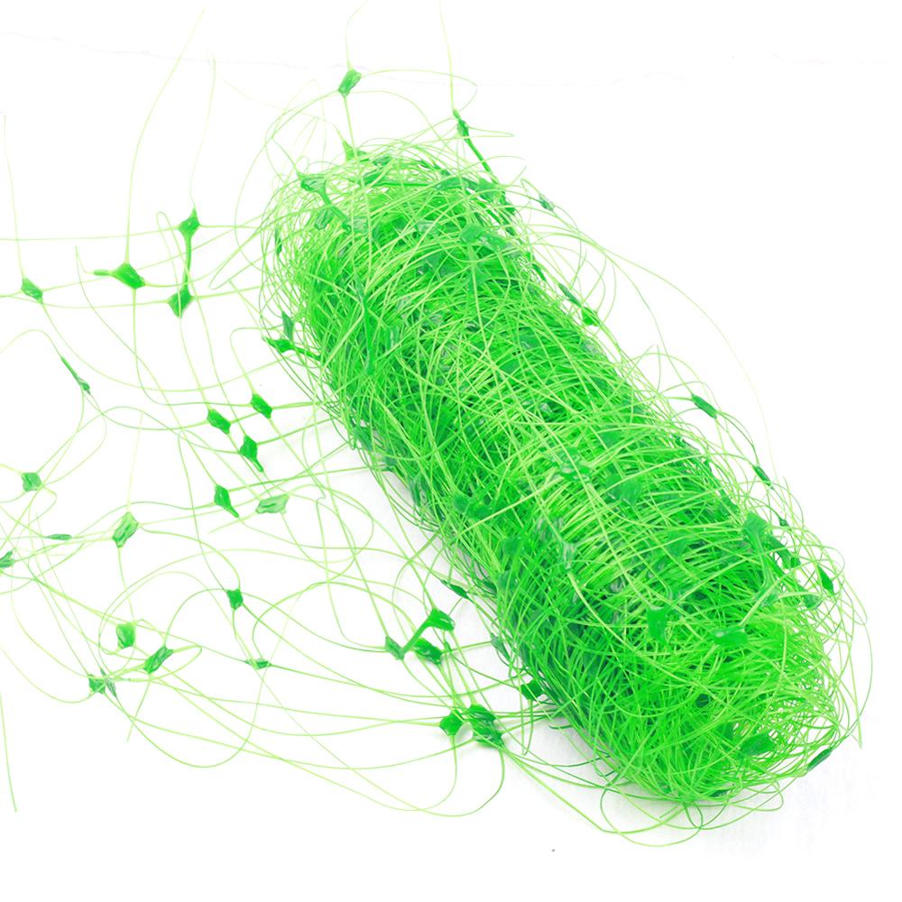 Garden Green Plastic Vegetable Plant Trellis Netting Support Nets Bean Plant Climbing Grow Fence Anti-bird Net