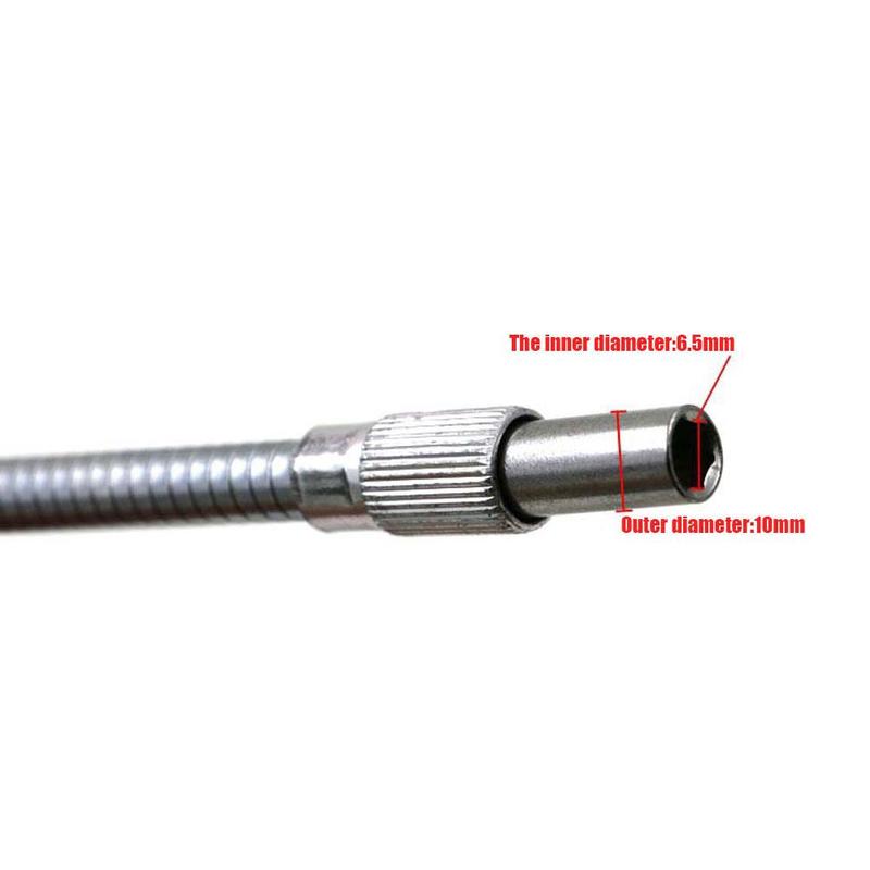 Rechargeable drill Electric screwdriver bit special shaft hose flexible rod tool multifunction purpose Metal extension E7K3