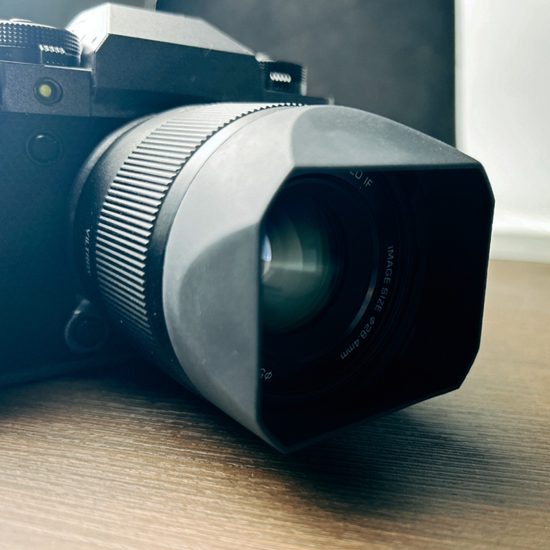 Voor viltro af 56 mmf 1.7 xf xf-vatting camera vierkante zonnekap lenskap lensdop