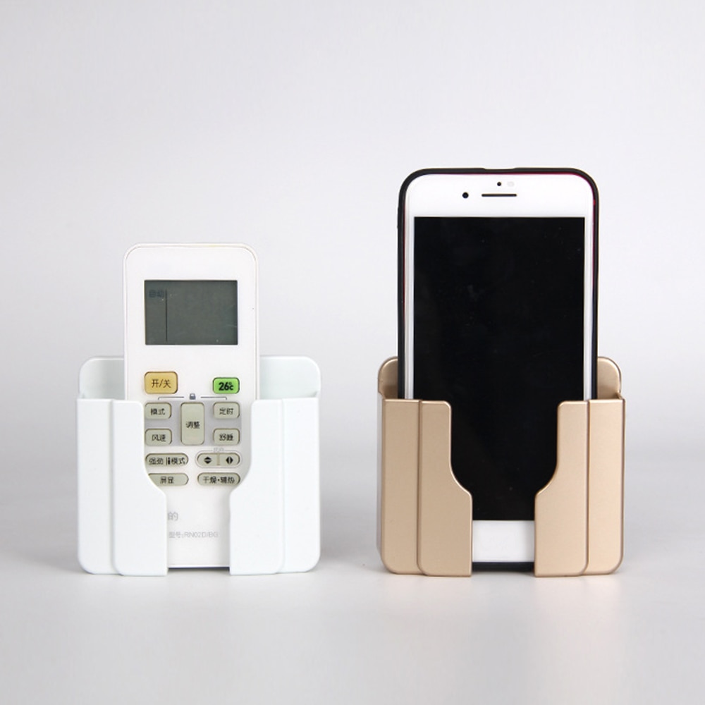 1pcs Cell Phone Holder Wall Cell Phone Bracket 4 Colors Mobile Phone Charging Holder For Wall Traceless Receiving Hanger