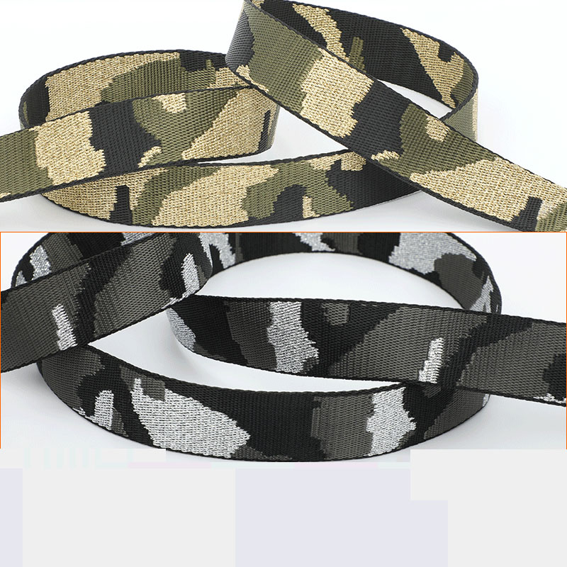 1 Yard Nylon Jacquard Singels 3.8Cm Breedte Zachte Dunne Lint Naaien Materiaal Voor Tas Riem Riem Diy Kleding Tape decor Craft