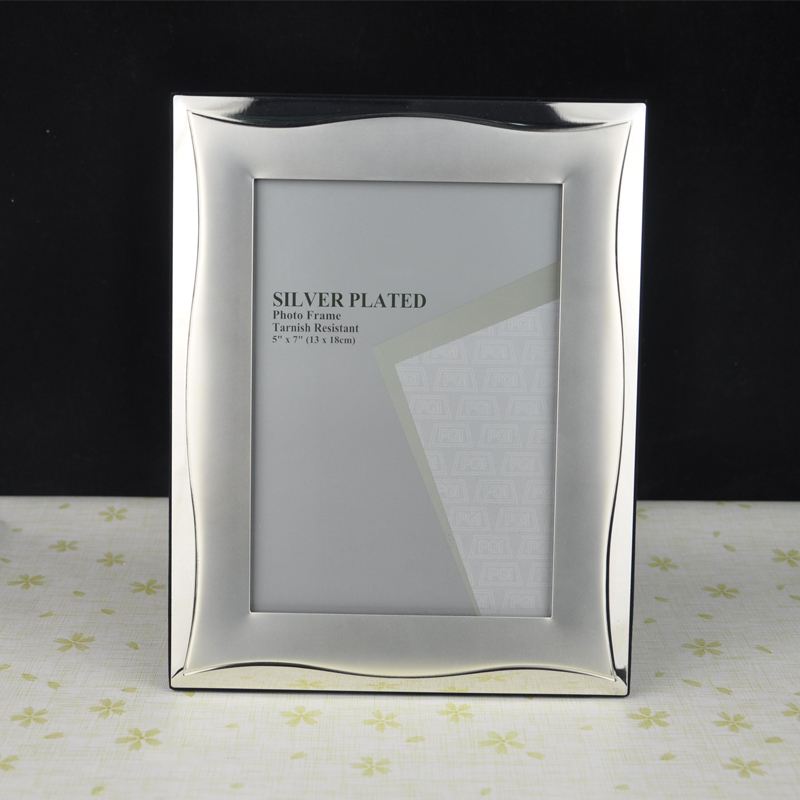 Goede luxe verzilverde metalen fotolijst fotolijsten MPF029