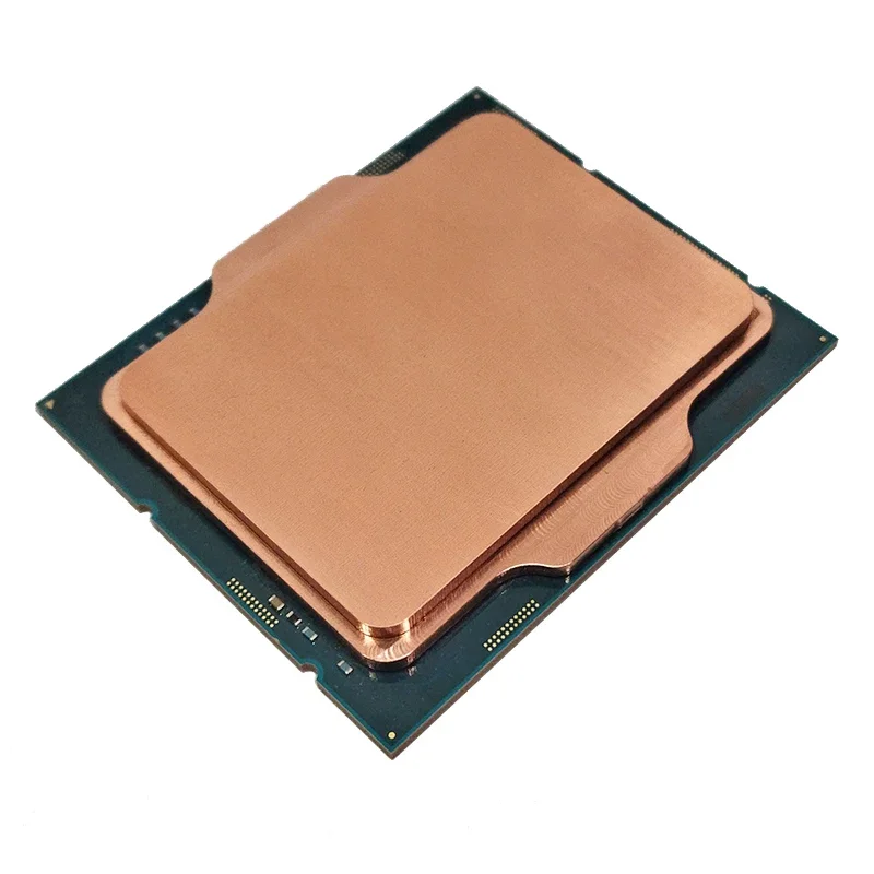 CPU Pure Copper Lid Cover IHS Cooling For 3700K 4790K 6700K 7700K 8700K 9700K 9900K 10900K 11900K 115x 1200 Protector