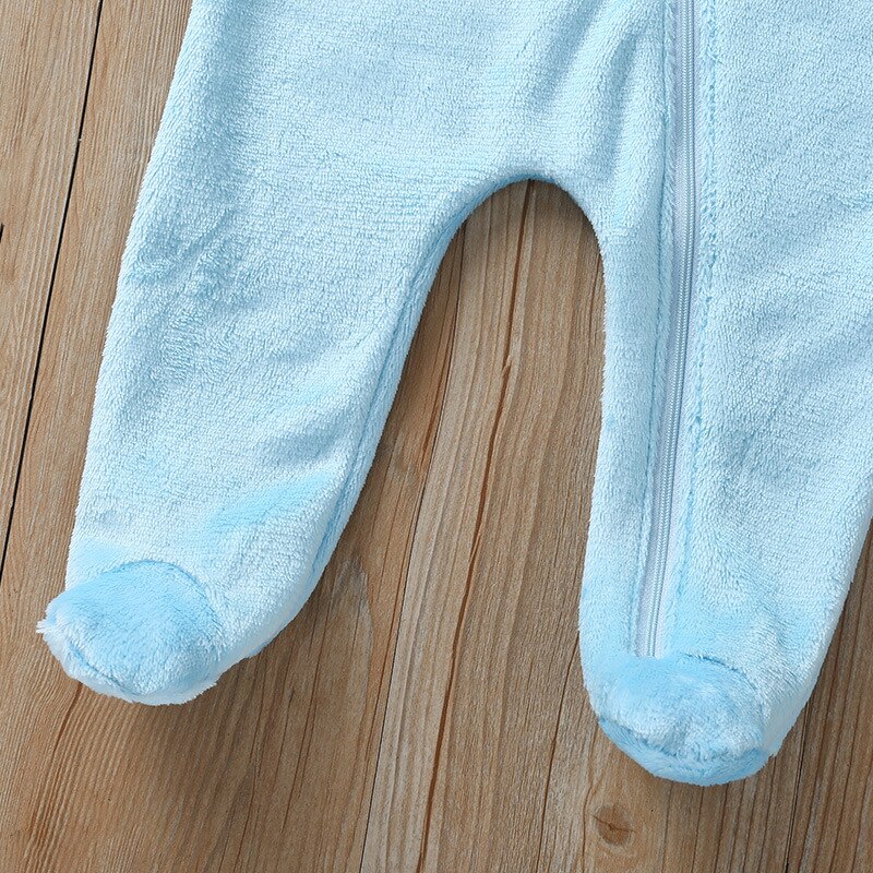 Carters Mit Kapuze Einfarbig Baby Flanell Nette Lange Hülse Gesamt Kleinkind Pijama Recien Nacido Macacão Menina Bebe rosa Baby junge