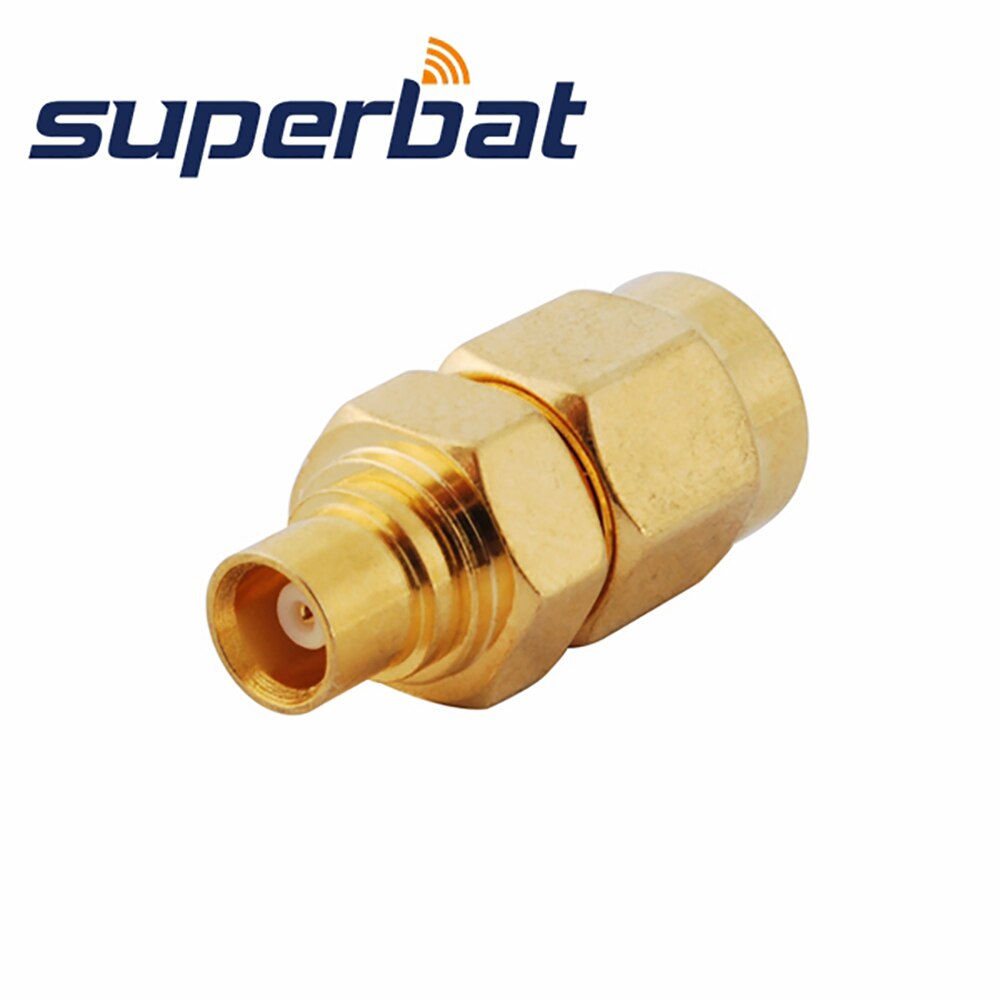 Superbat 5Pcs SMA-MCX Adapter RP-SMA Male Naar Mcx Female Rf Adapter