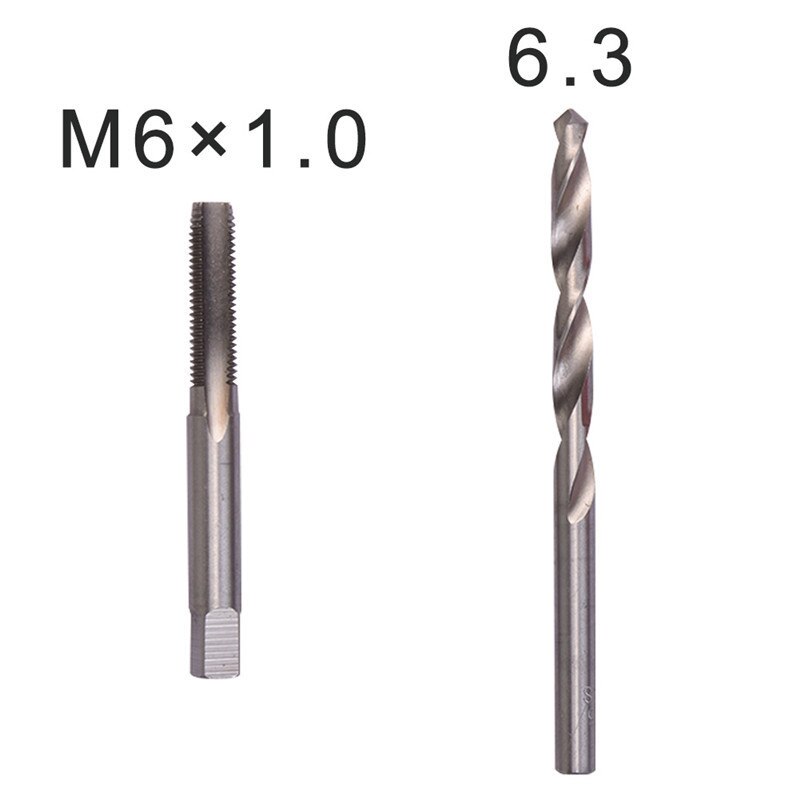 25 Pcs M6X1.0 Auto Engine Block Restoring Damaged Thread Repair Tool Kit Set HX3101-B