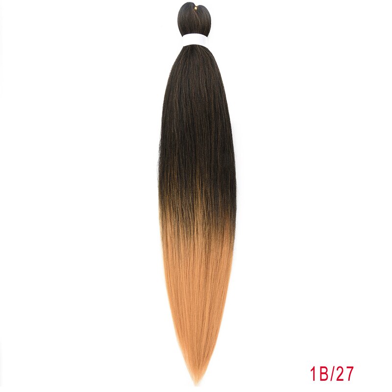 Easy Twist Pre Stretched Braiding Hair Extensions 26 Inch Water Setting Synthetic Fiber Easy Braids Hair 90g: T1/27 / 1Pcs/Lot