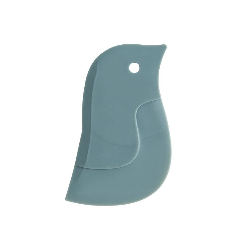 Dessin animé pingouin en forme de raclette racloir cuisine spatule plaque verre essuie-glace raclage huile cuisson ménage nettoyage outils: Vert armée