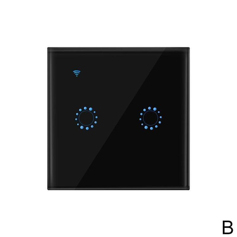 Muur Smart Switch Wifi Schakelaar Smart Afstandsbediening Schakelaar Alexa Slimme Schakelaar Compatibel Met Ios En Android: black 2 road
