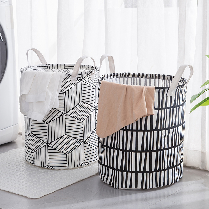 Wasmand Vuile Kleren Mand Ontvangen Wasmand Doek Art Vuile Mand Vouwen Grote Kleding Wasmand