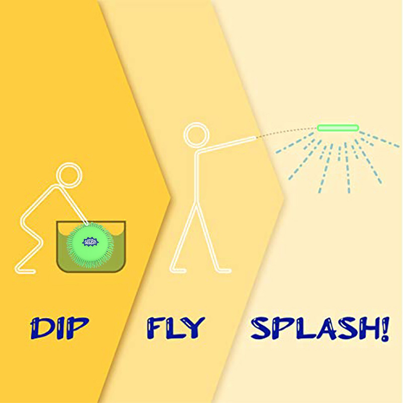 Kinderen Grappige Buitensporten Speelgoed Sunlites Sport Tornados Spinners Splashs Schijf Absorberende Speelgoed Spatten Fun Zomer Games