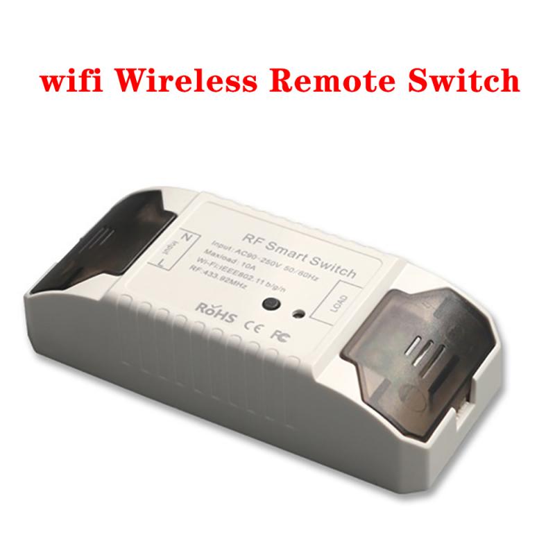 Switch-Wifi Relay Timer Controller Smart Life APP WiFi RF DIY Switch Wifi Smart Breaker Switch Wireless Controller Light RF 433M: 2
