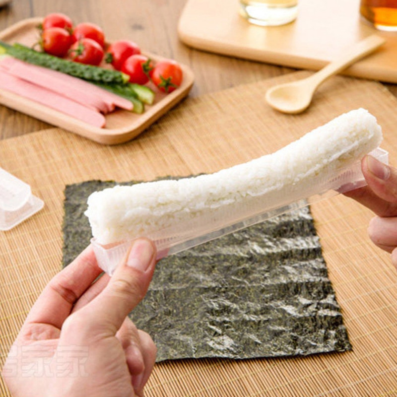 Ustensile de cuisine japonais portable pour fabriquer des sushis en rouleau, moule à riz, Kit d&#39;accessoires
