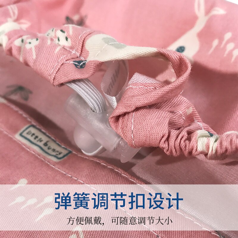 Wielokolorowe bawełniane oddychające kapelusze z nadrukiem regulowany peeling kapelusz salon kosmetyczny kapelusz roboczy laboratorium sklep zoologiczny peeling czapka bouffant kapelusz