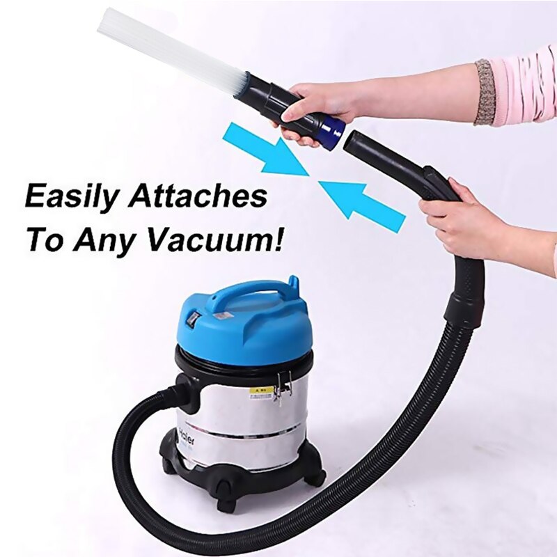 Car Vacuum Cleaner Straw Tubes Dust Dirt Brush Remover Portable Universal Vacuum Attachment Car Clean Tools Car Cleaner