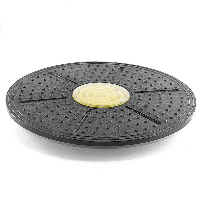 Yoga Balance Board Wobble Fitness Rotation Massage Stability Disc Round Plates Board Gym Waist Twisting Exerciser: Y