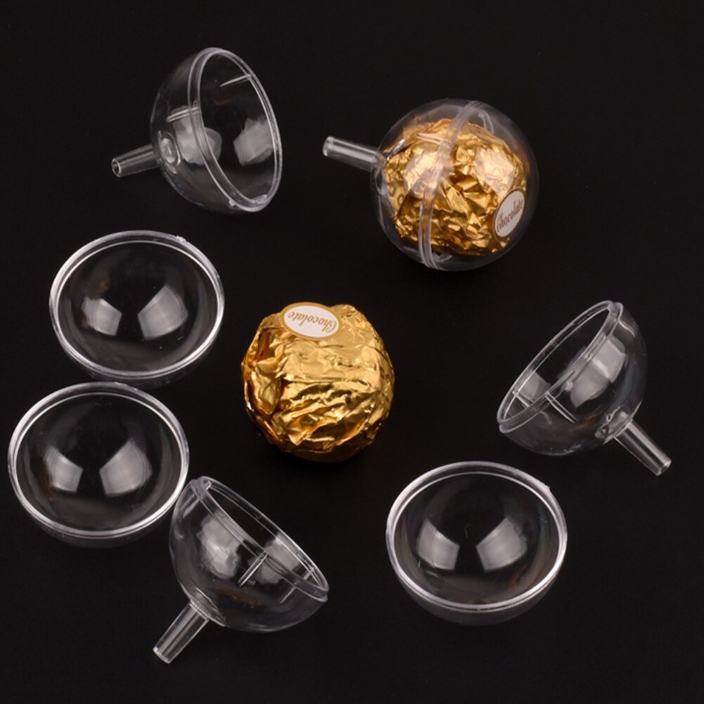 25PCS Chocolate Truffle Liner Chocolate Wrappers Candy Holder Chocolate Box With Cover Flower Packing Bouquet Packing Materials