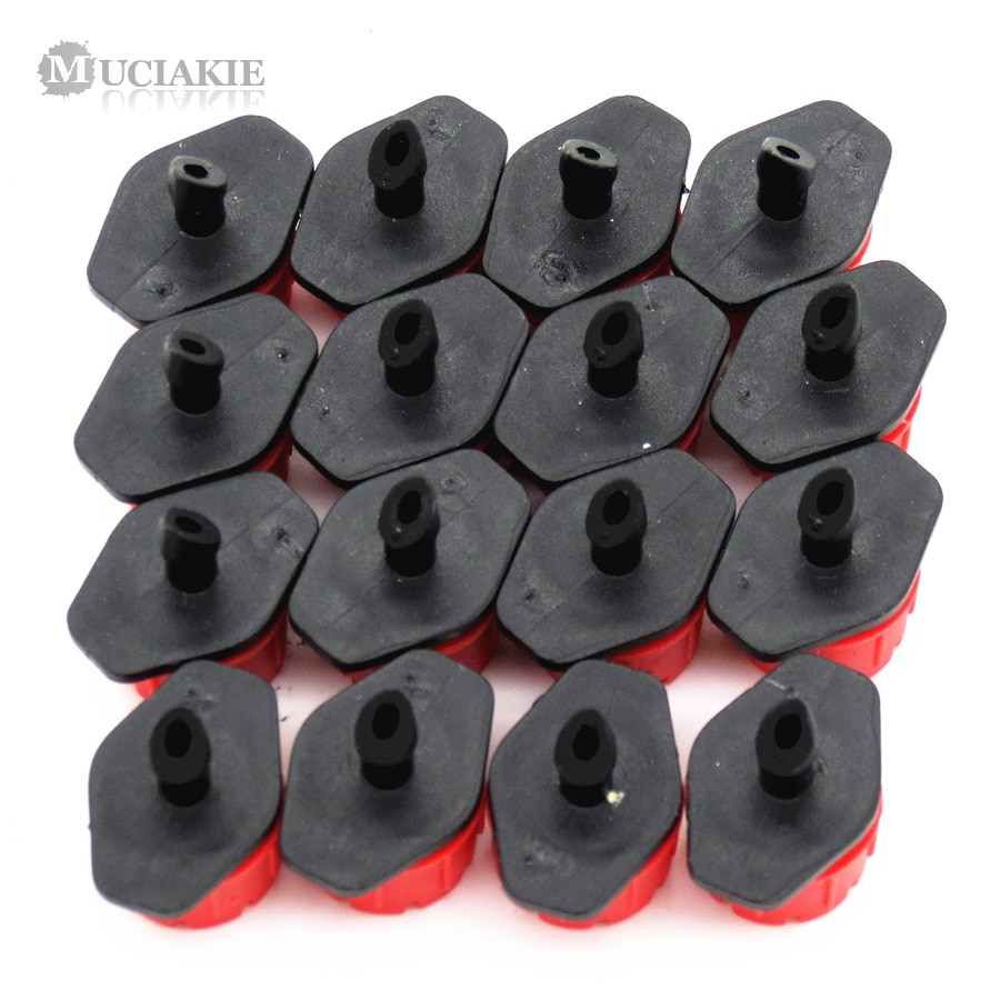Muciakie 30 Stuks 4/7 Mm Verstelbare Nozzle Voor Tuin Drip Irrigatie Sprinkler Emitter Met 1/4 &#39;&#39;Barb