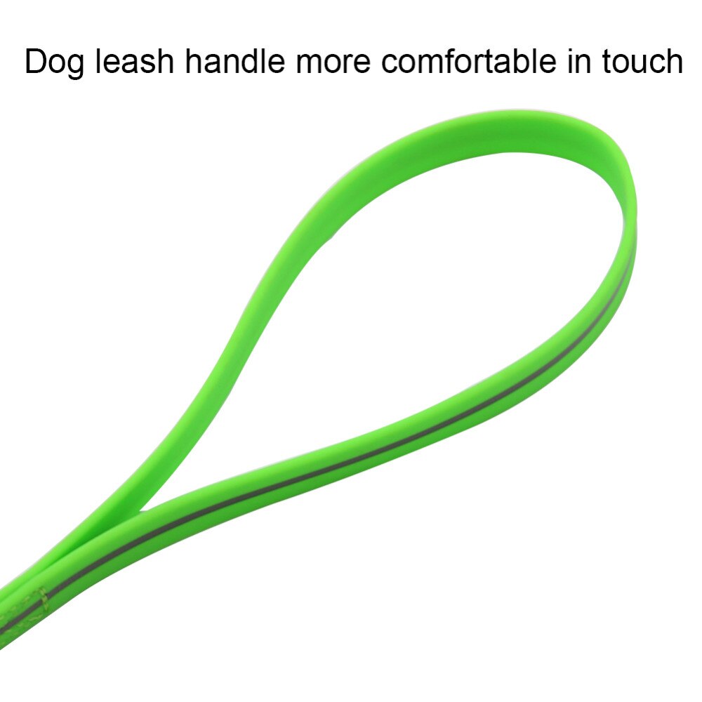 [Nimble] High tough dog leash rope PVC Material for Pet Reflective Lead Leashes Dogs Waterproof deodorant clean Dog supplies