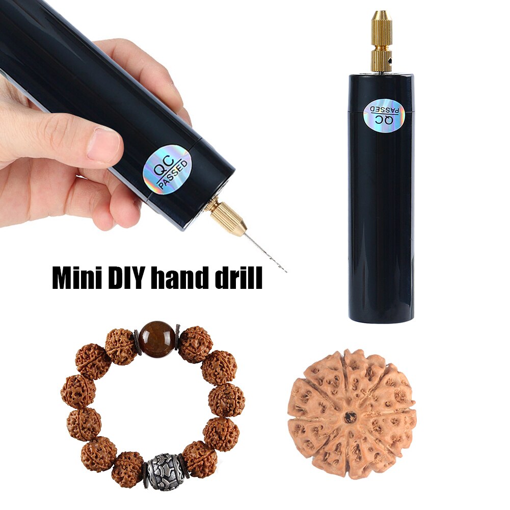 Mini DIY Hand Electric Drill Small Electric Grinder Model Jewelry Punching Wood Craft Tools USB Grinding Machine For