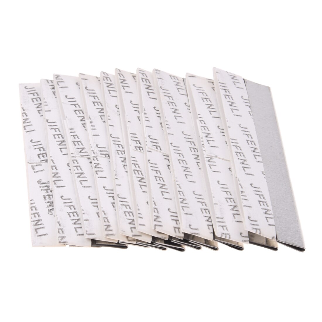 10 Pcs Stainless Steel Straight Edge Shaving Razor Blade