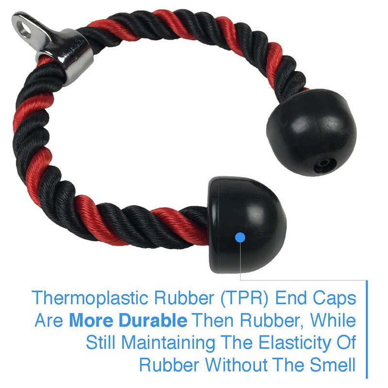 70cm triceps reb pull down ledning kraftigt reb til hjemmegymnastik bodybuilding motion gym træning fitness