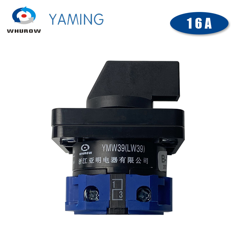 Cam Switch CA10 replacer LW39B-16/1 Ui 690V 3 position 1 Pole stage 4 terminals screws Three position switch with OFF