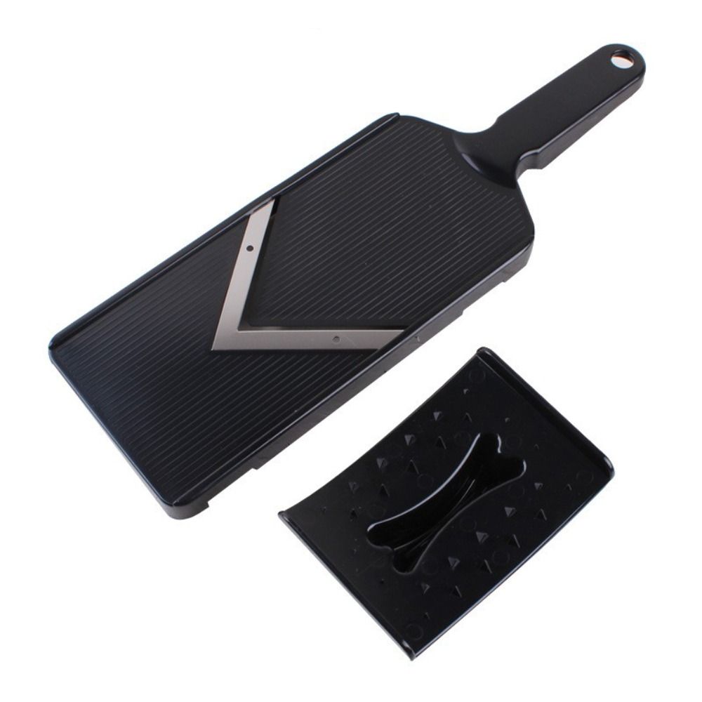 Saladesnijder Roestvrijstalen koolrasp Plastic handvat Multifunctionele groenteversnipperaar Handmatig hakken: Light Grey