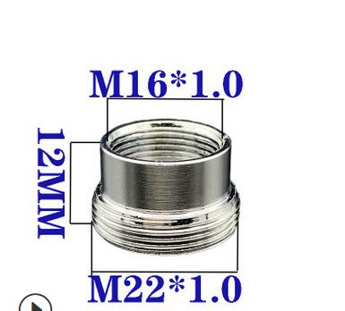G3/4 G1/2 Brass Faucet Aerator Adapter 16 18 20 22 24mm Kitchen Faucet Fittings Water Purifier Plumbing Accessories: Male 22 to female 16