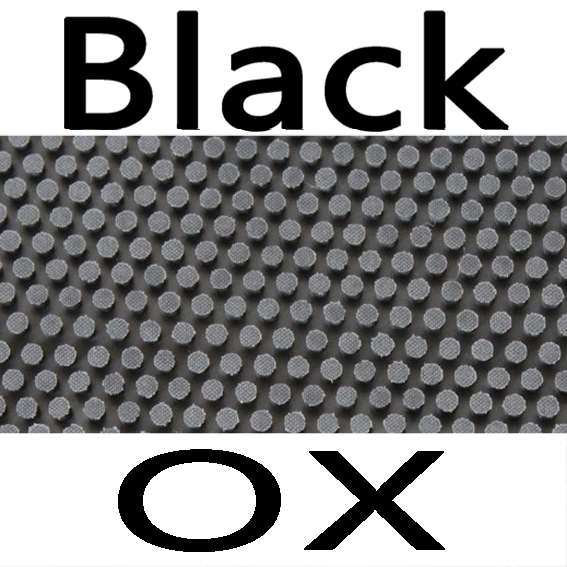 Flying Dragon Pips-long Table Tennis Rubber (Super Big Pips, No ITTF) Long Pips Ping Pong Rubber Topsheet OX: black OX