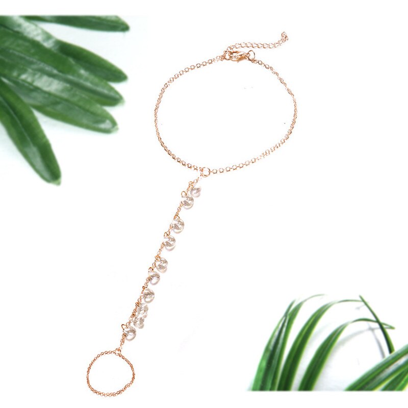 2019 krótki Footchain boso plaża osobowości mody nadgarstka dekoracyjne palec u nogi wody pani najlepszy prezent długi osobliwy A24