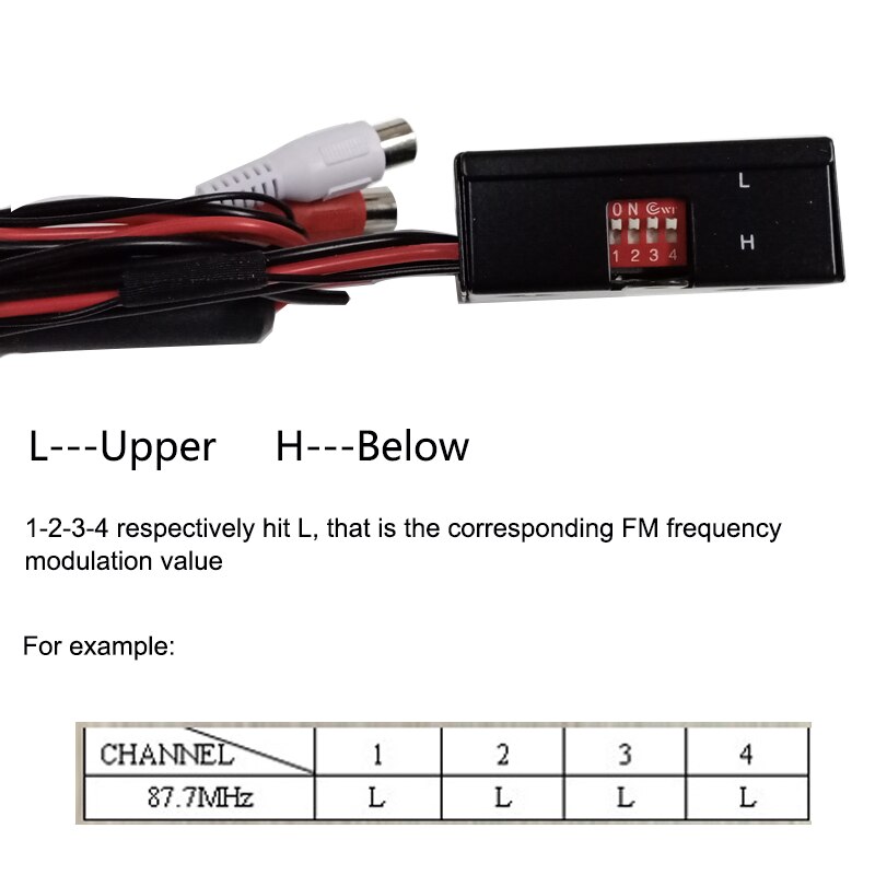 -Car FM Transmitter FM Stereo Modulator Digital TV Mp3 Car Screen Upgrade Audio Aux Transfer Car AUX
