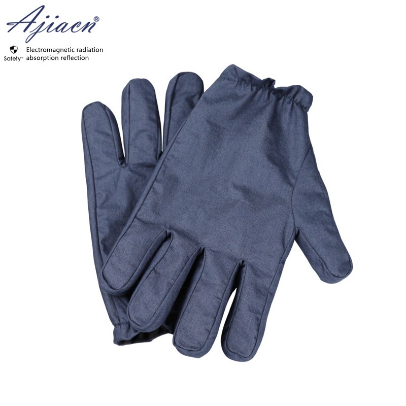 Genuine Electromagnetic radiation protective gloves Electric welding, electrical equipment operation EMF shielding gloves