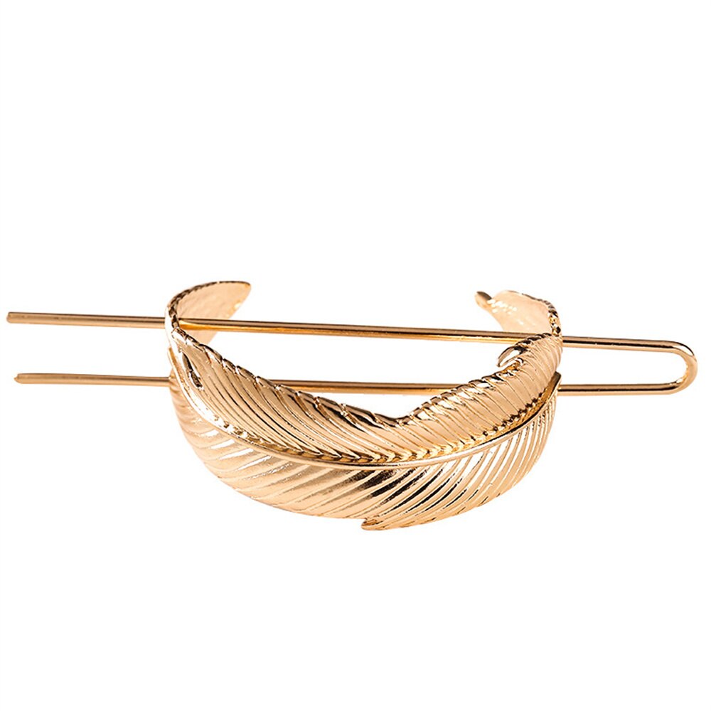 Horquilla de Metal para el pelo para mujer, pasador Simple, soporte para cola de caballo, accesorios para el cabello para niña, estilo femenino